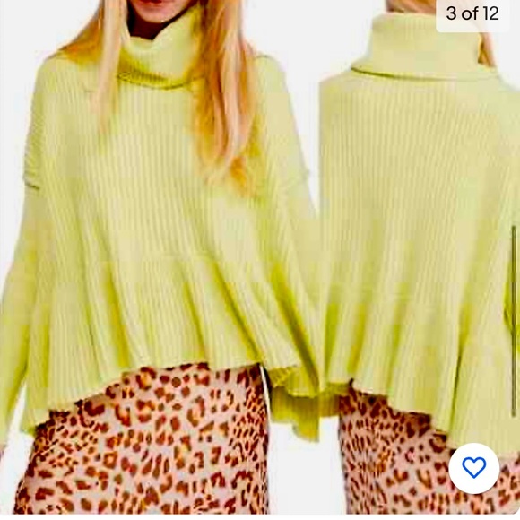 Free People Turtleneck Sweater - Picture 1 of 7